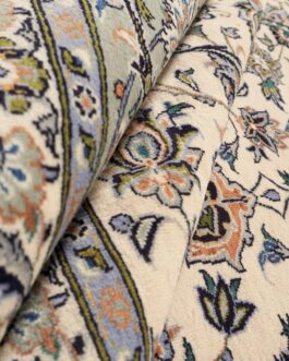 18-meter hand-woven carpet by Mohammad Asodegi, Kashan