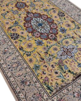 3-meter hand-woven Isfahan Abtin carpet,  1872