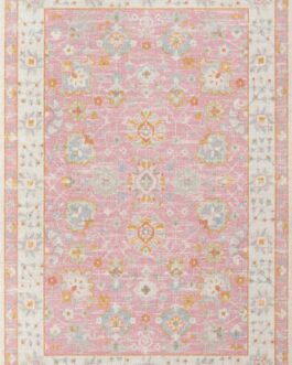 Modern Anatolian Tribal Low-Pile Rug